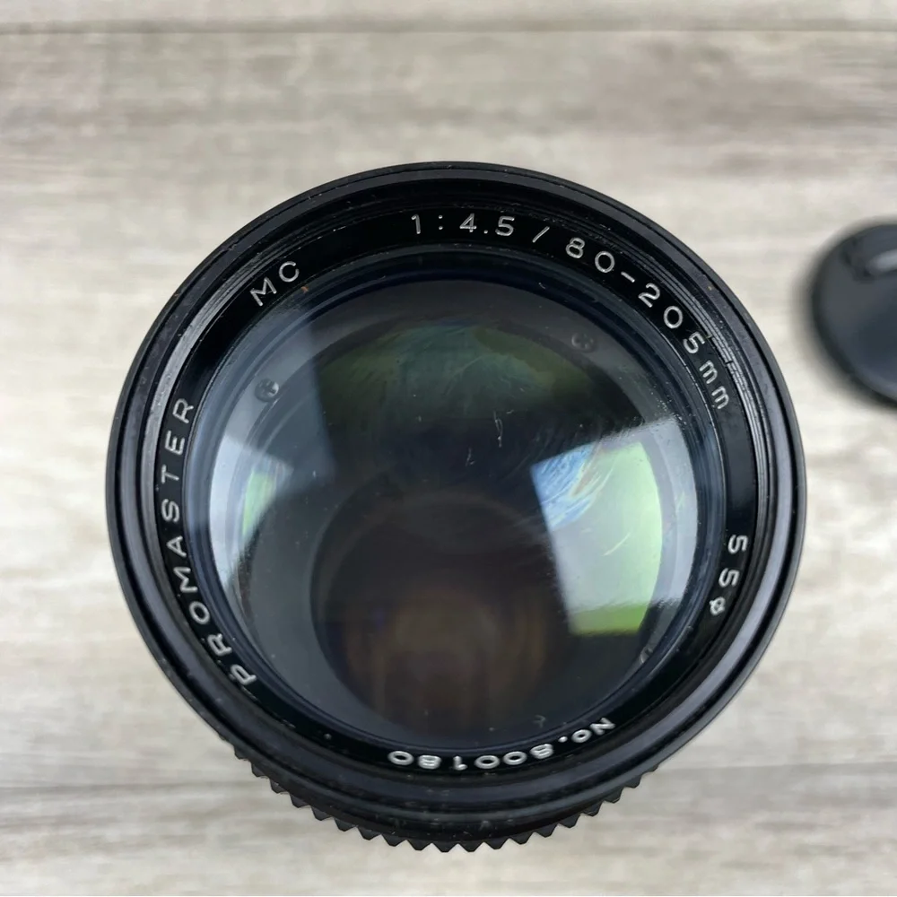Promaster Multiple Coated MC Auto Automatic Zoom 55mm Lens 80 - 205 mm 1:4.5